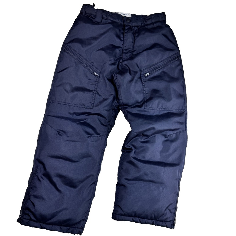 Old Navy Ski Pants Kids Medium 8 Snowboard Winter Gear Black